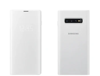 Samsung Originalus Smart LED Peržiūrėti Atveju, Samsung Galaxy S10 X SM-G9730 S10+ S10 Plius SM-G9750 S10E SM-G9700 Piniginės Flip Cover