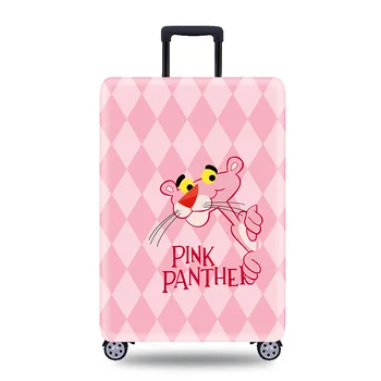 HMUNII New Pink Panther Kelionės Reikmenys Apsauginiai Dangteliai Lagaminai Elastinga Bagažo Dangtis Raštas Taikomos 18-32 colių