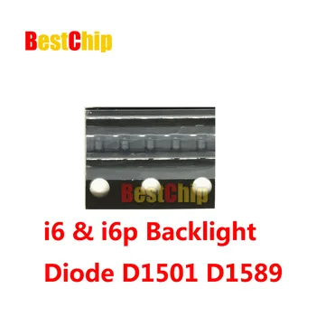 20pcs/daug Originalių D1501 iPhone 6/6 Plius D1589 atgal šviesos Diodų apšvietimas IC Mikroschemoje