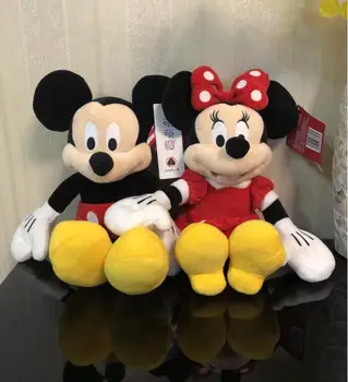 Originel naujų karšto 1pc Disney animacinių filmų pluche knuffel Mickey Minnie ančiukas Donaldas pop Valentijnsdag kinderen Speelgoed kerstcadeau