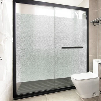 Lango stiklas matinis lipdukas buitinių tualetas, vonios kambarys plėvelė anti-peep matinės PVC elektrostatinės filmas