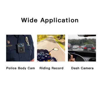CammPro C3 Mini Kūno Cam 1440P IR Naktinio Matymo Vaizdo įrašymo 128GB 12 Valandų Įrašymo H. 265 Policijos DVR Kamera