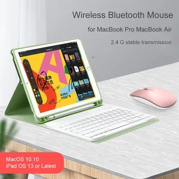 Belaidė Įkraunamoji Pelė Plonas Nešiojamas USB Kvėpavimo RGB LED Optinės Kompiuterinės Pelės Windows/Mac/Android Tablet PC Nešiojamas kompiuteris