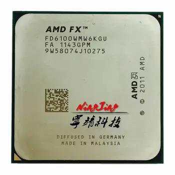 AMD FX-Series FX 6100 3.3 GHz Six-Core CPU Procesorius FD6100WMW6KGU Socket AM3+