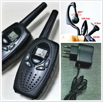 Ilgo nuotolio 1 watt pora walkie talkie kumpis radijo CB 2 būdas walkie talkies nešiojamos PMR446 TR w/121 privačių kodas Rusija/Europoje