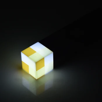 Pikselių LED Nakties Šviesos Pikselių Fakelas Formos Naktį LED Lempos Vaikas USB Įkrovimo Naktiniai Atmosferą Namų Dekoro Lempa Minecraft