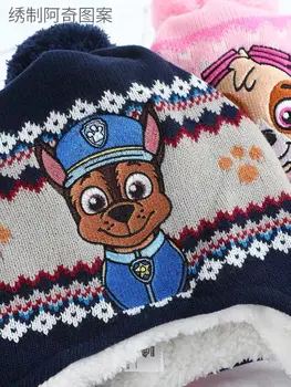Karšto Naujas 2019 Originali LETENĄ Patrulių everest chase skye Lėlės aukštos kokybės purus skrybėlę žieminė kepurė Vaikams, žaislas, Kalėdų, Gimtadienio Dovana