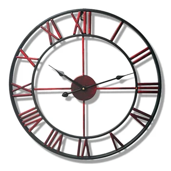 Sienos Žiūrėti Europos Stiliaus Geležies Laikrodis Retro Laikrodis Kūrybos Namų Puošybai Sieninis Laikrodis Europos Retro Stiliaus, Nepriklausoma Dizaino Naujos