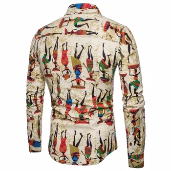 Vyrų Marškinėliai spausdinimas ilgomis Rankovėmis Pavasario Marškinėliai Prekės MensShirt Medvilnės Mens Atsitiktinis Marškinėliai 2019 Vyrų Plius Dydis slim fit Camisa