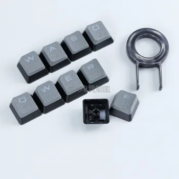 10vnt/pak originalios keycaps už Corsair K70 K65 K95 RGB APŠAUDYTI keycap mechaninė klaviatūra corsair tarpo klavišą, apšvietimu