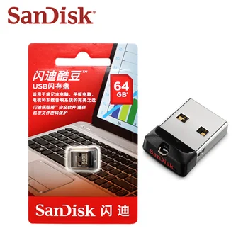 Sandisk USB 2.0 Flash Drive Usb Stick 32GB Geros Kokybės 64GB Memoria U Disko 16GB PC Mini Kompiuteris Dovana