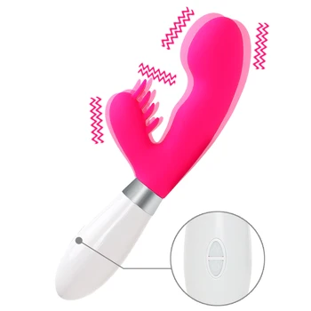 Dildo, Vibratoriai Spygliuota G-spot Massager Sekso Žaislai Moterims, Dual Variklio Vibracijos Klitorio Stimuliatorius Produktų Moterų Erotiniai Žaislai