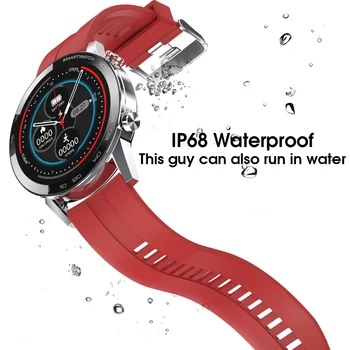 PPL16 Smart Watch Vyrų 1.3 colio 360*360 Full HD touch screen Smartwatch EKG PPG IP68 Vandeniui Fitneso Sporto watchs