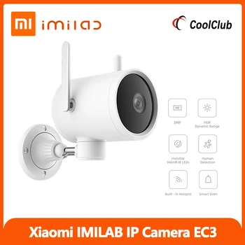 Xiaomi IMILAB EC3 2K HD Lauko IP Kamera N2 Atnaujinta Pasaulio Versiją, VAIZDO Wi-Fi Maršrutizatorius Pasukti Objektyvą