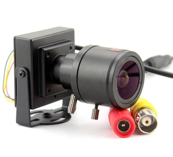 11.11 Mini Zoom Fotoaparatas 2,8 mm-12mm 1200TVL HD Zoom Rankinis fokusavimas Djustable Objektyvas Metalo apsaugos stebėjimo vidicon Micro video