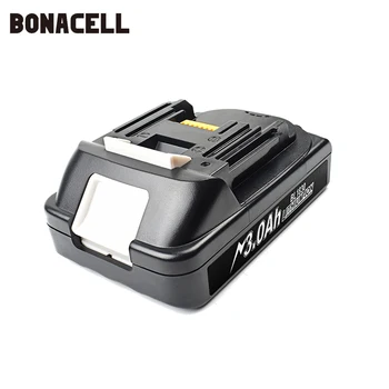Bonacell Už Makita BL1830 18V 3000mAh elektrinių įrankių baterijų keitimas BL1815 BL1840 LXT400 194204-5 194205-3 194309-1 L50