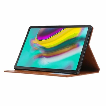 Odos Flip Case for Samsung Galaxy Tab 10.1 SM-T510 T515 Tablet Stand Dangtelis skirtas Samsung Galaxy Tab 10.1 2019 Prabanga Atveju