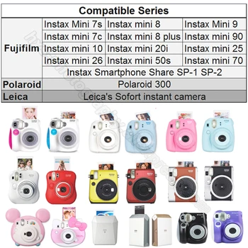 Fujifilm Instax Mini Kinijos Kino Festivalis Dovanų Paketas, skirtas FUJI Momentinių Nuotraukų Fotoaparatą Mini 9 8 7s 7c 70 90 25 Hello Kitty SP-1, SP-2