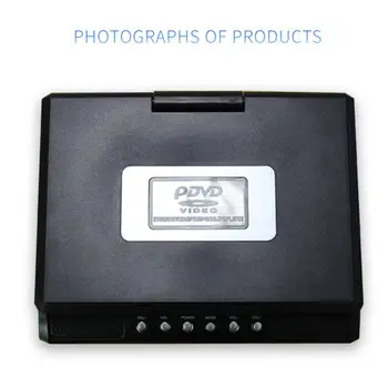 Karšto Pardavimo Nešiojamas DVD Grotuvas su LCD Ekrano Visiškai Suderinamas su MP3/FM/USB /DVD /VCD /CD Ryšį su TV Multimedia Player