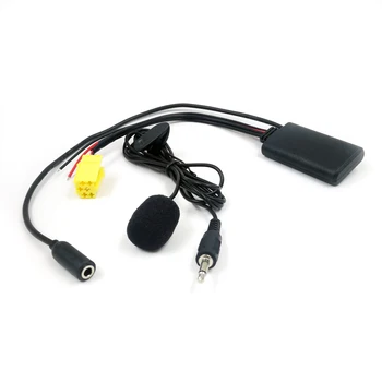 Biurlink Automobilio Radijo 6Pin Geltona Mini ISO AUX-IN Pakeitimo 3.5 MM Audio 