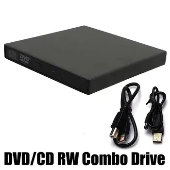 USB 2.0 Išorinis Slim CD±RW DVD ROM Combo Ratai USB2.0 DVD / CD RW Rašytojas Degiklis Reader Grotuvo PC Nešiojamas kompiuteris