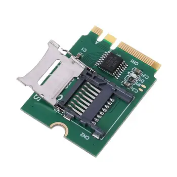 1pc M2 NGFF Klavišą A. E WIFI Lizdas Micro SD SDHC SDXC TF Card Reader T-Flash Kortelės M. 2 A+E Kortelės Adapterio Rinkinys