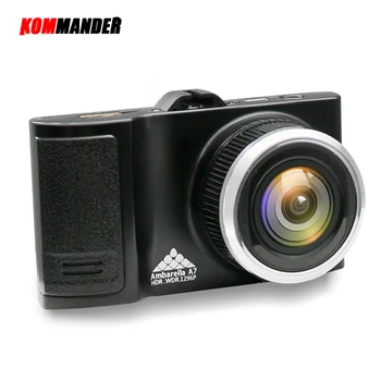 KOMMANDER Automobilių skaitmeniniai vaizdo įrašymo įrenginiai GPS Kamera 2 in 1 LDWS Ambarella A7LA50 Greičio kamera Full HD 1296P Vaizdo įrašymo 3