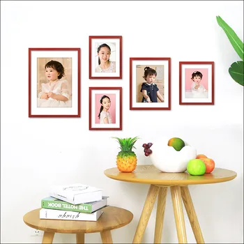 Modernus paprastumas Kelių spalvų Medinis nuotraukų rėmelis, apdailos nuotrauką gimtadienio dovana apdaila sienos karkasas gali būti pritaikyti