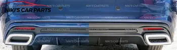 Difuzorius už Kia Rio III 2011-m. galinio bamperio ABS plastiko kūno kit aerodinaminis trinkelėmis, automobilių apdailos stilius paieška