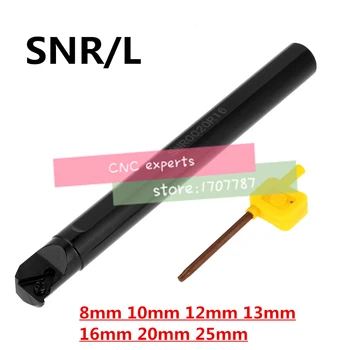 SNR0007J08 SNR0008K11 SNR0008K11 SNR0010K11 SNR0012M11 SNR0016Q16 SNR0020R16 SNR0025S16 CNC Vidinis sriegis Tekinimo įrankis lazdele