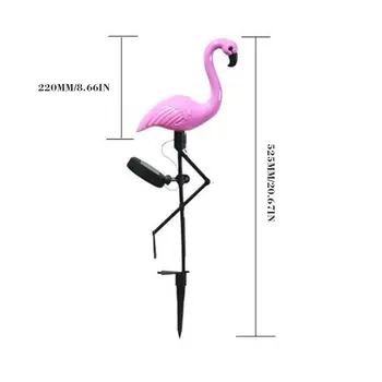 Led Flamingo Vandeniui Saulės Vejos Šviesos Lauko Sodo Puošmena Šviesos Sodas Grindų Su Kraštovaizdžio Žibintai