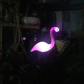 Led Flamingo Vandeniui Saulės Vejos Šviesos Lauko Sodo Puošmena Šviesos Sodas Grindų Su Kraštovaizdžio Žibintai