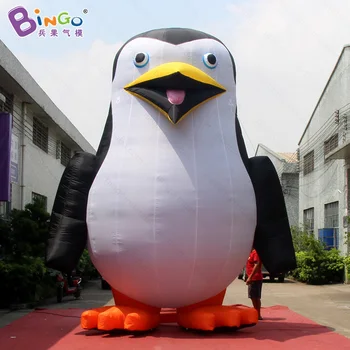 Asmeninį 5M Aukščio Milžinišką Pripučiamą Pingvinas / Pripučiami Pingvinas Apdaila / Kalėdų Pingvinas Apdailos Lauko Žaislai