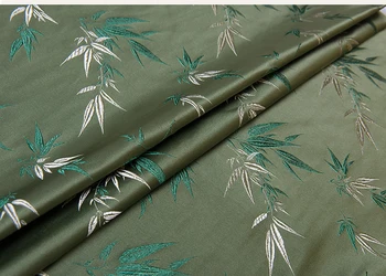 HLQON Japoniška Bambuko žakardo satino brokatas medžiaga telas kratinys medvilnės audinio siuvimo jaučiausi tela audinio iki skaitiklio