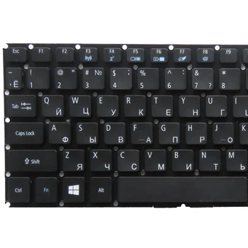 YALUZU rusijos nešiojamojo kompiuterio Klaviatūra Acer Aspire E5-522 E5-575 E5-522G E5-532 E5-532G E5-532T E5-573 RU BLACK
