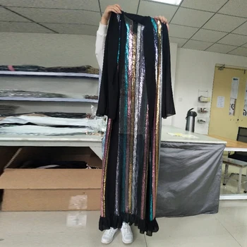Atidaryti Abaja China Kimono Megztinis Hijab Musulmonų Suknelė Turkija Skraiste Dubajus Abayas Moterų Ramadanas Caftan Kaftan Islamo Apranga