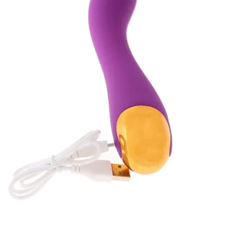 10 Greičio G Spot Vibratorius USB Įkrovimo makšties analinis Stimuliatorius atsparus Vandeniui Moterų massager masturbator Suaugusiųjų sekso Žaislai moteris