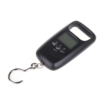 Nešiojamų 110lb/50kg Skaitmeninis Masto Elektroninių Masto Žvejybos įrankiai, Įrankis su Backlight LCD ASD88