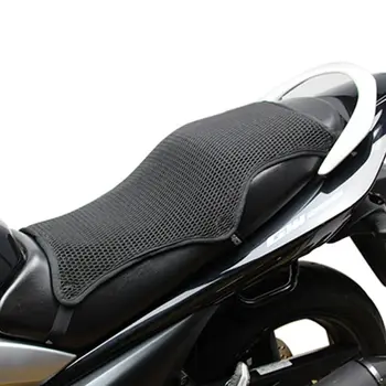 Vasaros Motociklo Orui Atvėsti Sunproof Sėdynės Pagalvėlė Padengti Šilumos Izoliacija, Montuojant Oro Trinkelėmis Motociklo Sėdynė