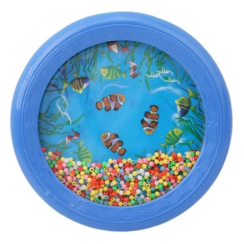 Vandenyno Bangos Granulių Būgno Švelnus Jūros Garso Muzikos Švietimo Žaislas Priemonė Kūdikis, Vaikas, Vaikų