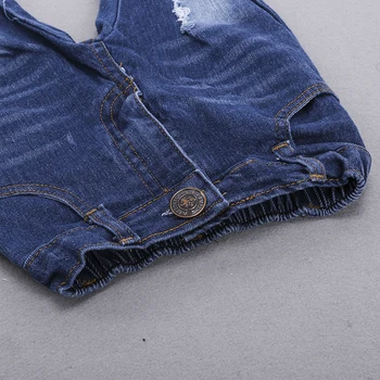 Mados Stilius mergaitėms Šifono ilgomis rankovėmis Viršūnes Žvaigždės Spausdinta + džinsai, kelnės rudenį nustato vaikų drabužiai ST316