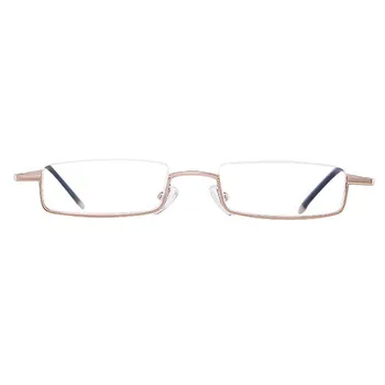 Naujas itin lengvas nešiojamas skaitymo akiniai, high-end vyrų ir moterų mados mini šepetys puodo skaitymo akiniai