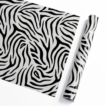 Šiuolaikinės 45cmx10m PVC Balta Dryžuotas lipnios Tapetai Sutartis Siena Lipdukas Virtuvės, Vonios kambario Baldai Hou