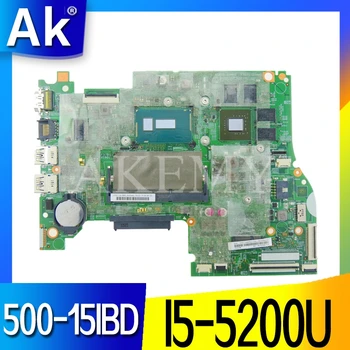 14217-1M Laotop plokštė Lenovo JOGOS 500-15IBD Flex 3-1570 originalus mainboard I5-5200U