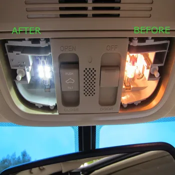 16pcs Balta LED Šviesa, Automobilių Lemputės Interjero Paketą Rinkinys Už 1999-2006 Mitsubishi Montero V60 Pajero Žemėlapis Dome bagažo skyriaus Durų Lempos