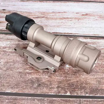 Medžioklės akyse M952V Skautų Šviesos diodų (LED) WeaponLight Nuolat Balta IR Trumpalaikis Baltos spalvos Režimu Išėjimo Žibintuvėlis QD Mount