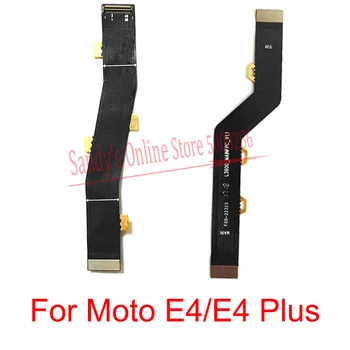 10 VNT. Naujos Pagrindinės Plokštės Jungtis Valdybos Flex Kabelis Motorola Moto E4 / E4 Plius E4+ Mainboard Jungtis, Flex Kabelis Dalis
