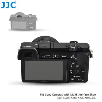 JJC 2vnt FA-SHC1M blykstės ir fotoaparato kontaktinės jungties Dangtelis Sony A7SIII A7SII A7S A9 A9II A99II A99 A77II RX1 RX1R RX10VI RX10III ZV-1 ZV1 ir Daugiau