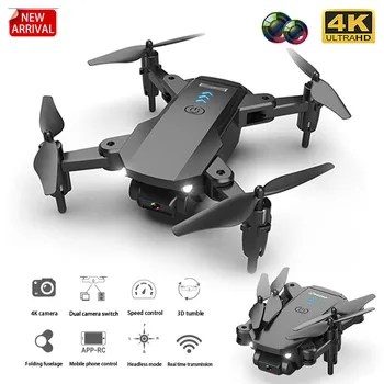 S603 RC Mini Drone Su 4K HD Dual Camera aerofotografija WIFI FPV Sulankstomas Patvarus Quadcopter Aukštis Paspaudę Žaislai