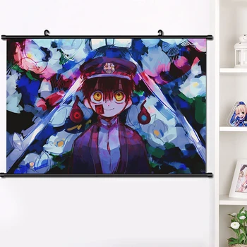 Japonų Anime Tualetas-Privalo Hanako-kun Jibaku Shounen Hanako Sienos Pažymėkite Plakatas Manga Sienos Kabo Plakatas Namų Dekoro Meno 40*60cm